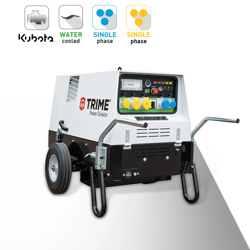 Trime MGTP10000SSKVECO 10kVA Silent Diesel Generator